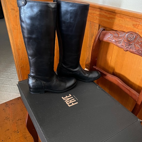 Molly Button Tall Frye Boots - Picture 2 of 4